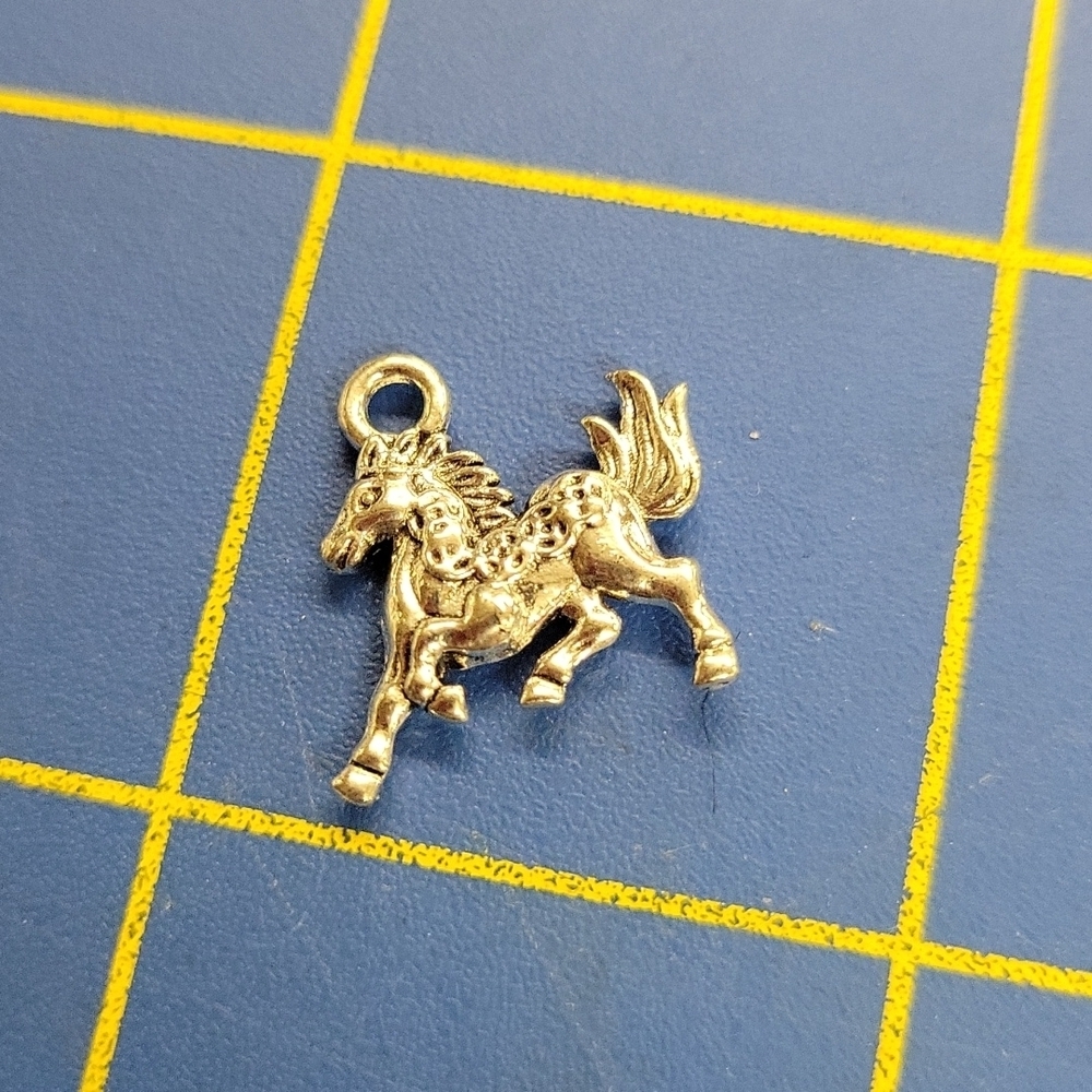 Faux Silver Horse